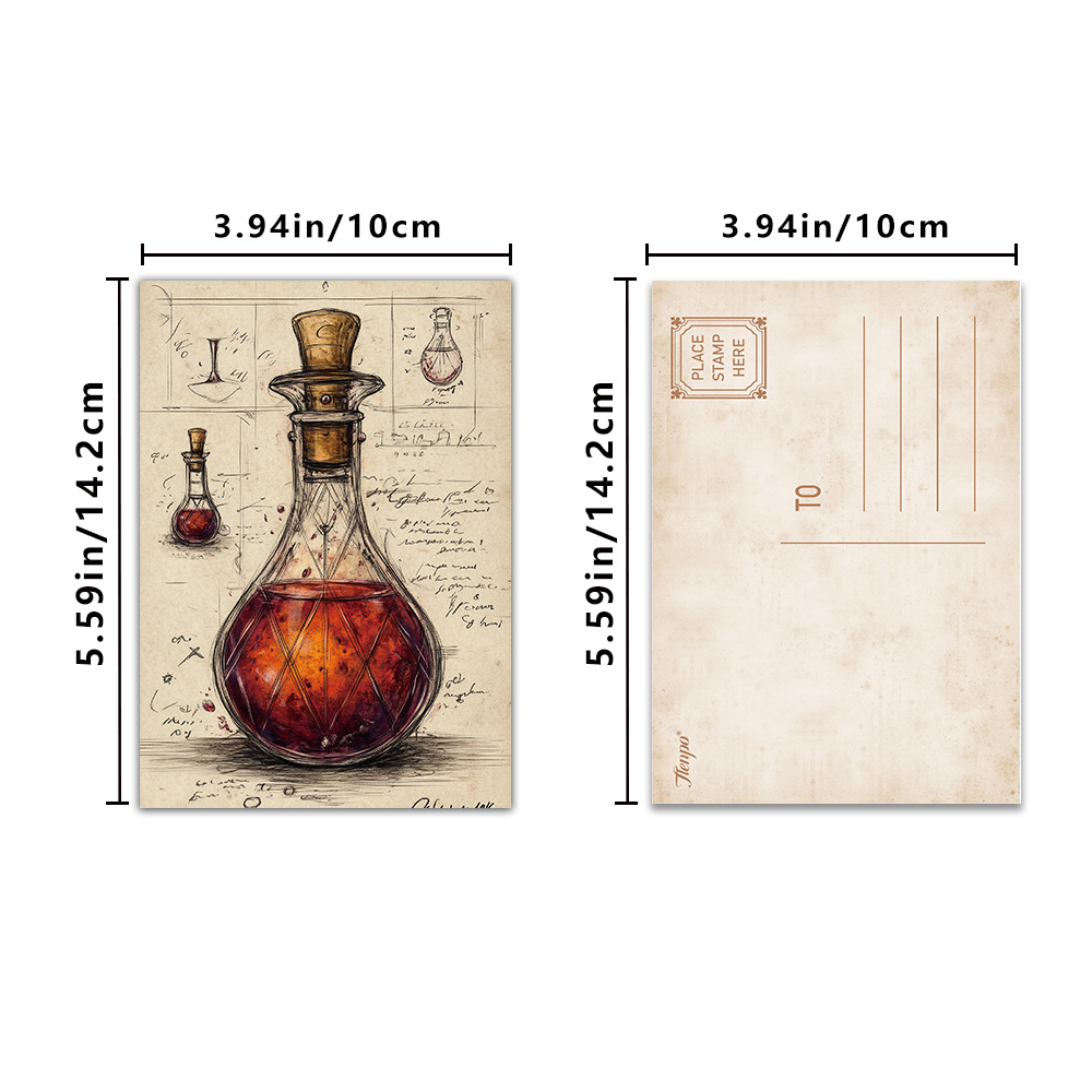 32pcs, vintage potion bottle p - đánh giá và giá Vintage Collection