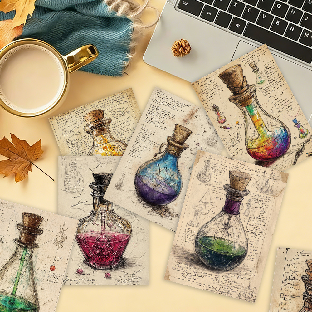 32pcs, vintage potion bottle p - đánh giá và giá Vintage Collection