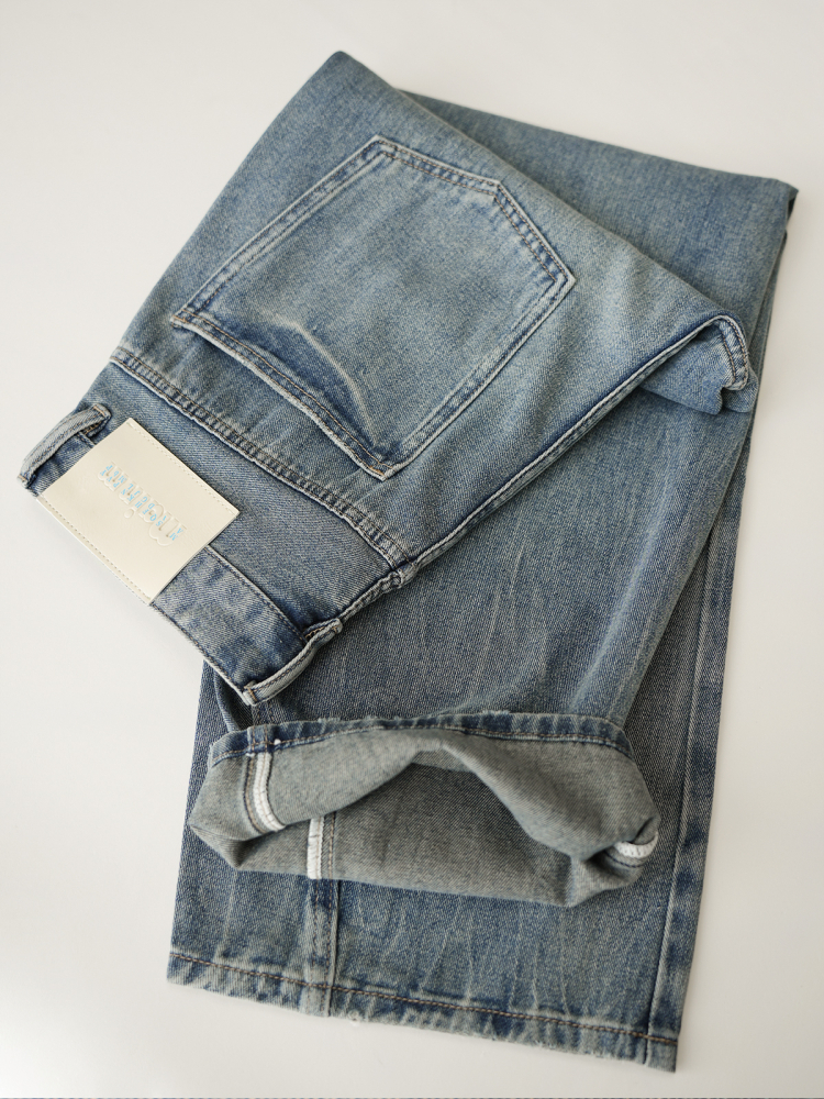 Men's Cotton Denim Jeans Loose - đánh giá và giá Vintage Collectible Knife