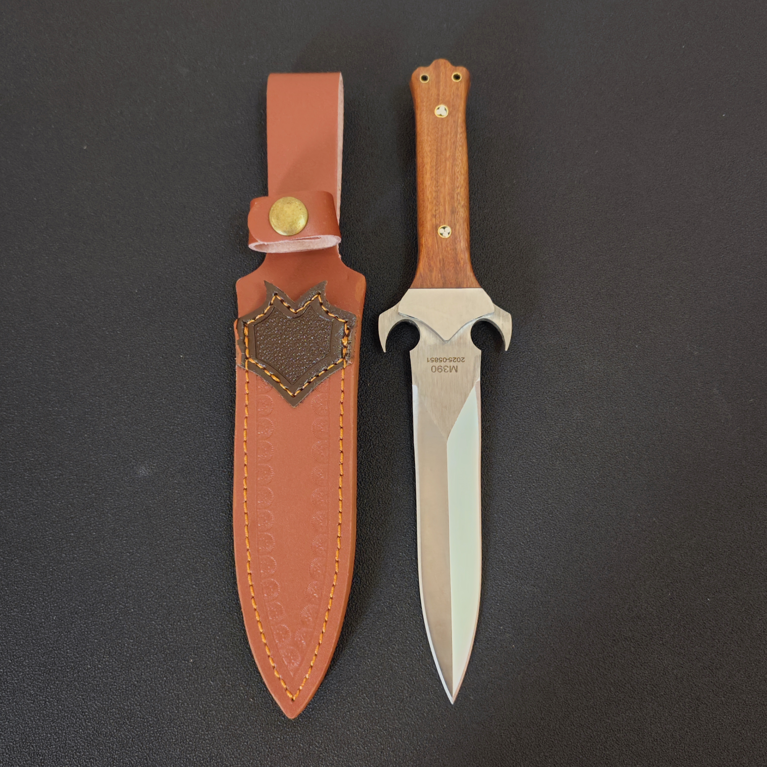 Vintage Fixed Blade Knife with - đánh giá và giá Vintage Collectible Knife