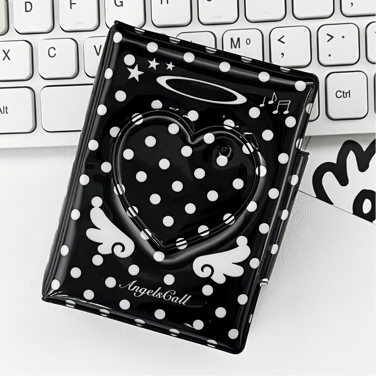 3in Photo Card Holder Cute Bla - đánh giá và giá Polaroid Photo Album