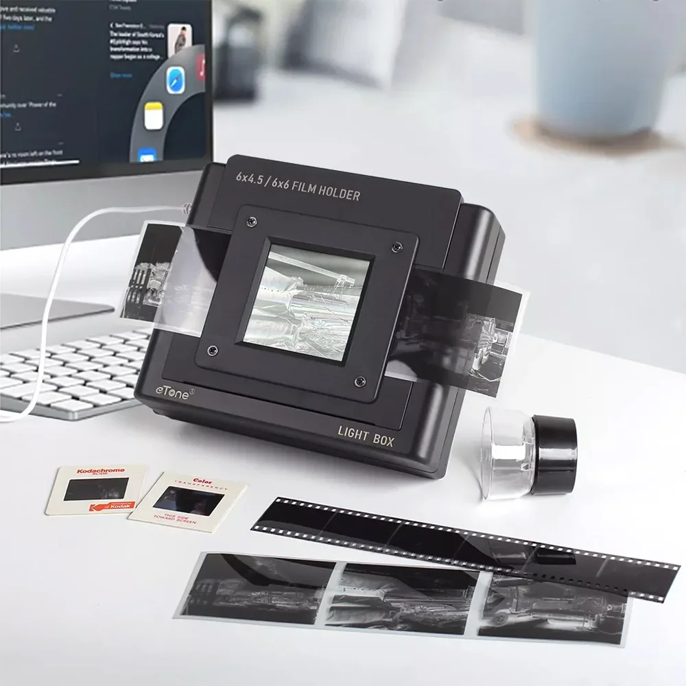 Digital Film Scanner Light Box - đánh giá và giá Slide Film 120
