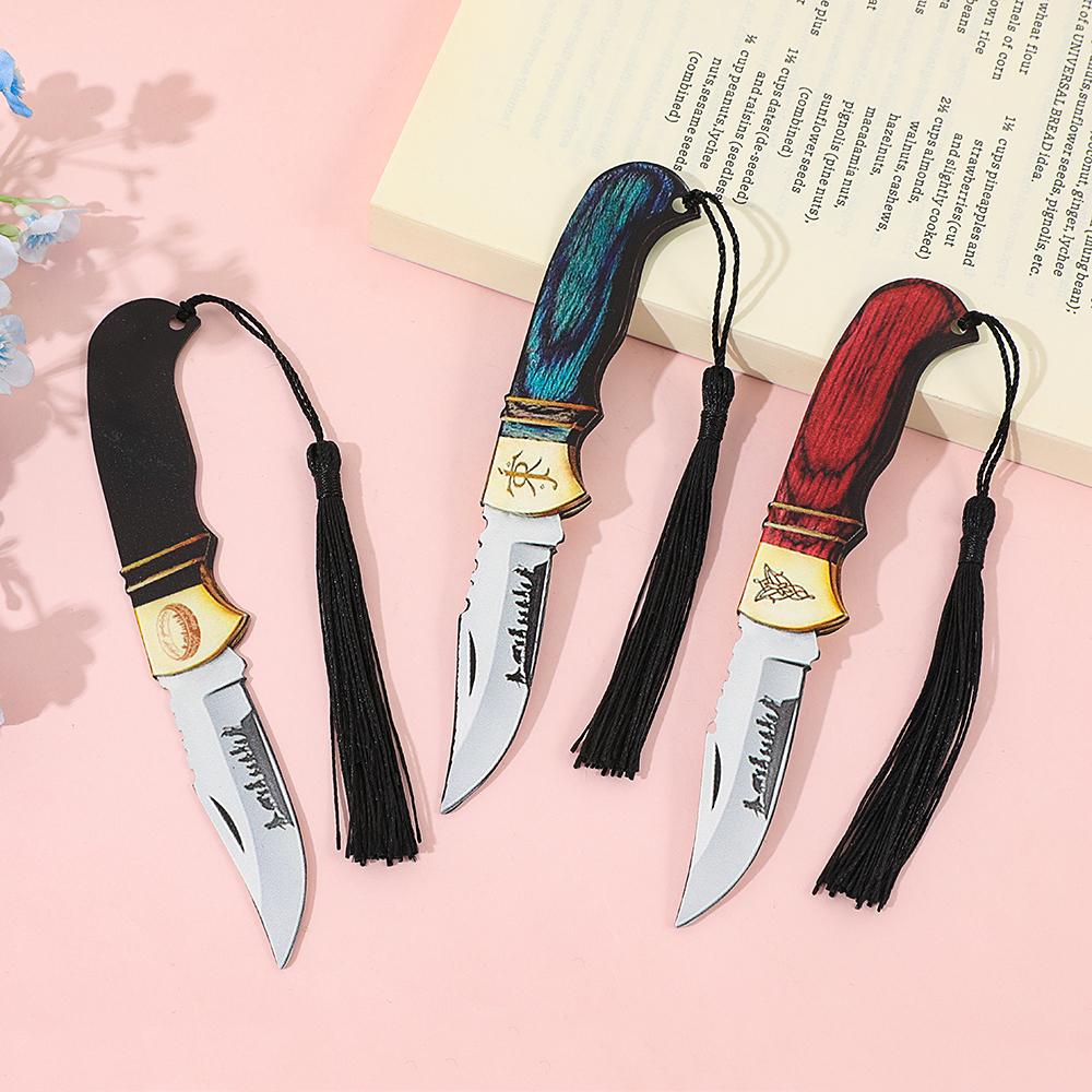 One Rings Knife-shaped Bookmar - đánh giá và giá Vintage Collectible Knife