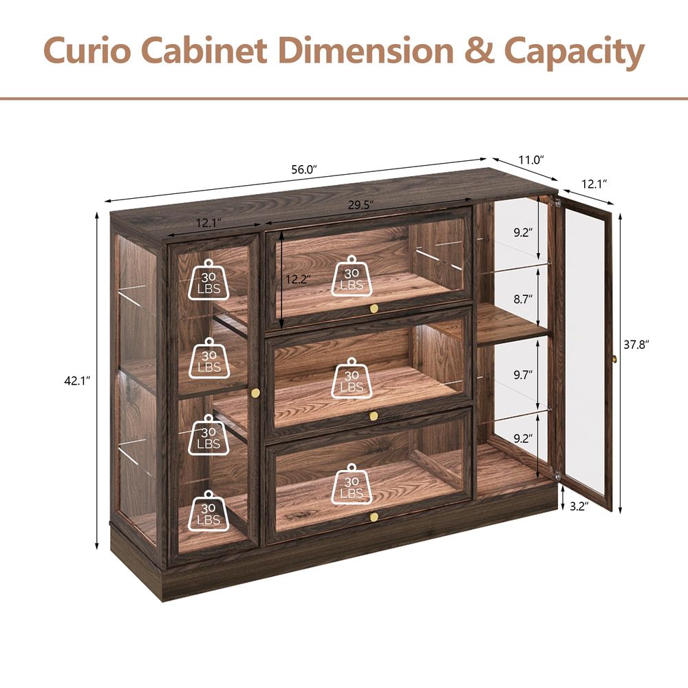 Cabinet with Acrylic Glass Doo - đánh giá và giá Collectible & Vintage Dolls For Wedding