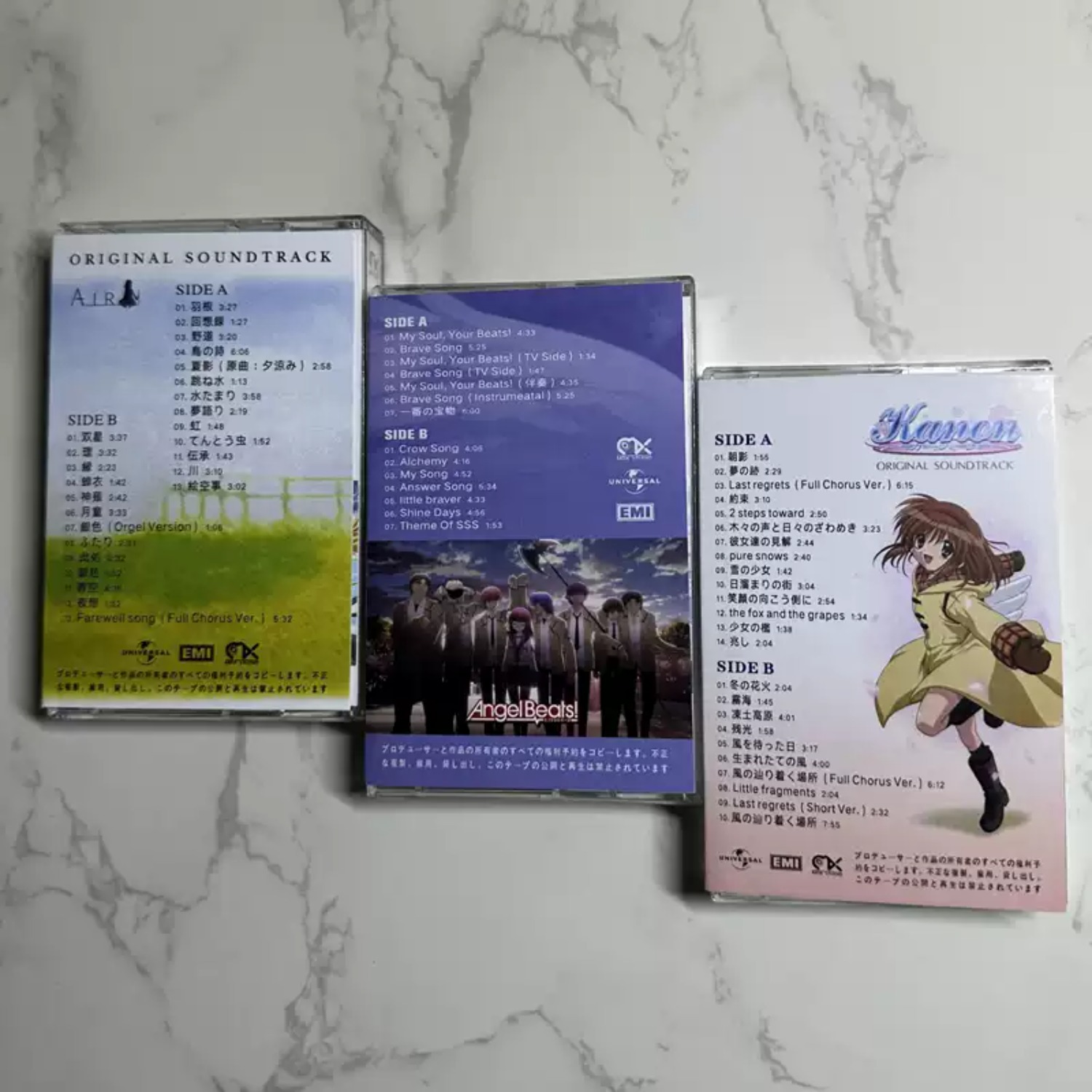 Rare Sealed AIR, Angel Beats!  - đánh giá và giá Vintage Collection