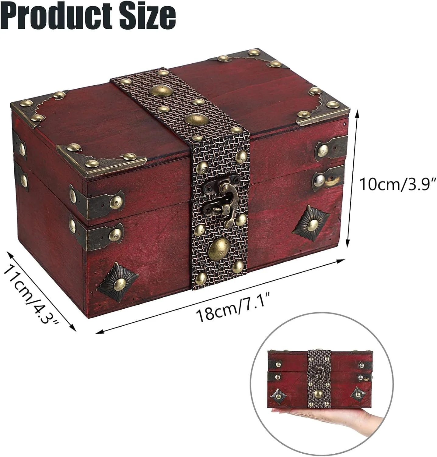 Vintage-Style Lockable Storage - đánh giá và giá Vintage Collectible Jewelry