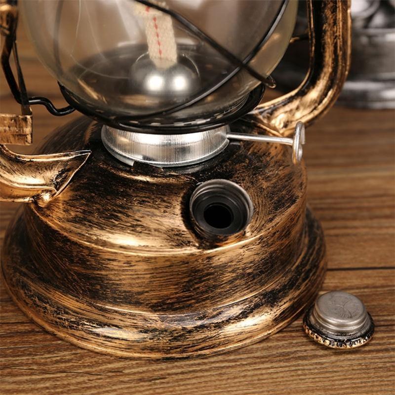 62KD Vintage Metal Oil Lamp Po - đánh giá và giá Collectible Vintage Lamps
