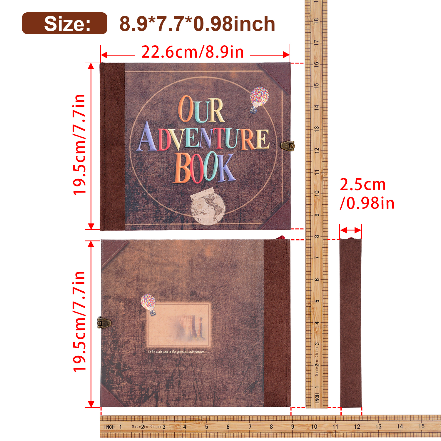 Our Adventure Book 146 Page Di - đánh giá và giá Polaroid Photo Album