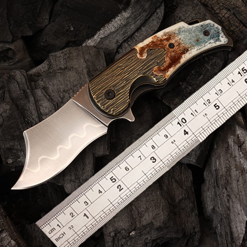 NEWOOTZ Vintage Handmade Foldi - đánh giá và giá Vintage Collectible Knife
