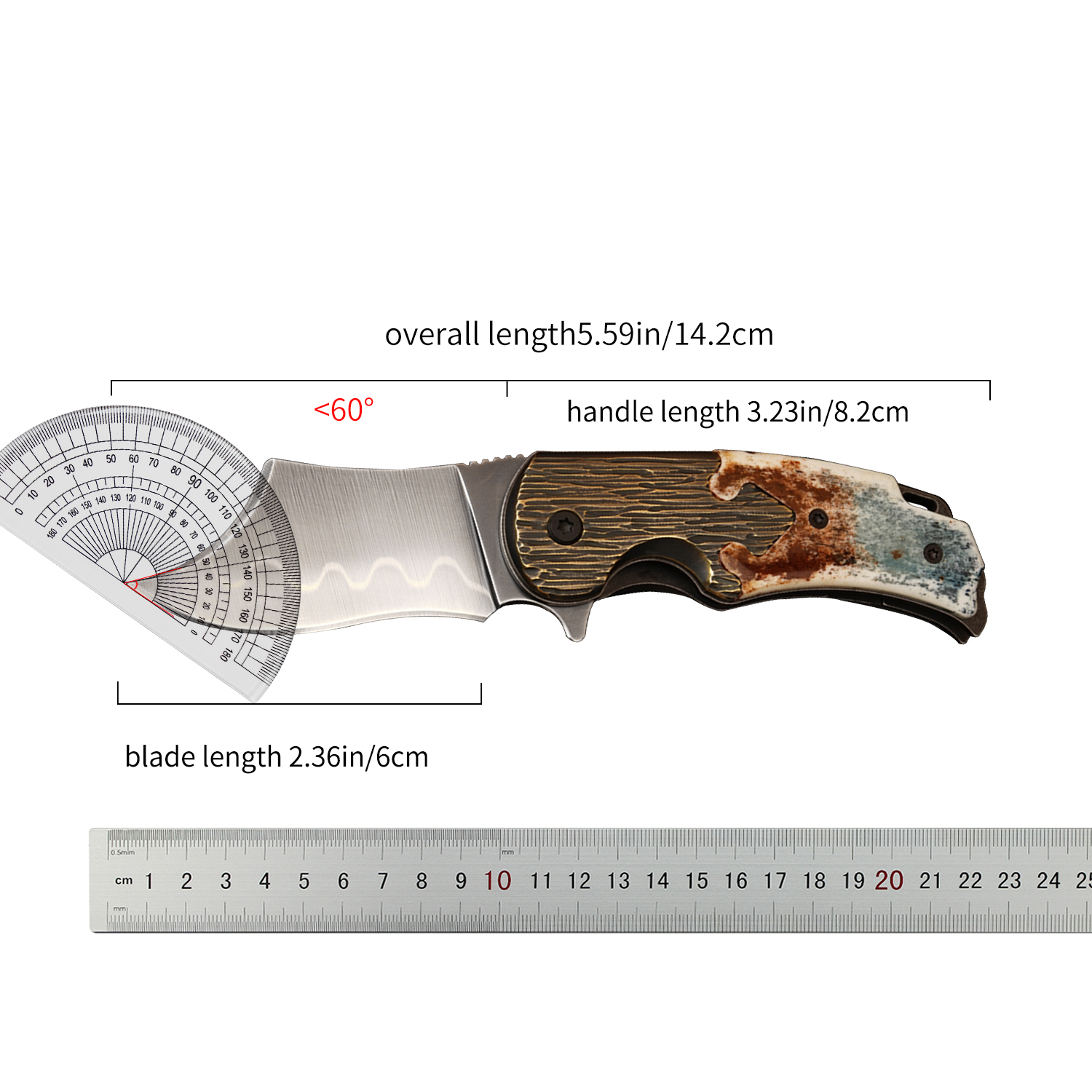 NEWOOTZ Vintage Handmade Foldi - đánh giá và giá Vintage Collectible Knife