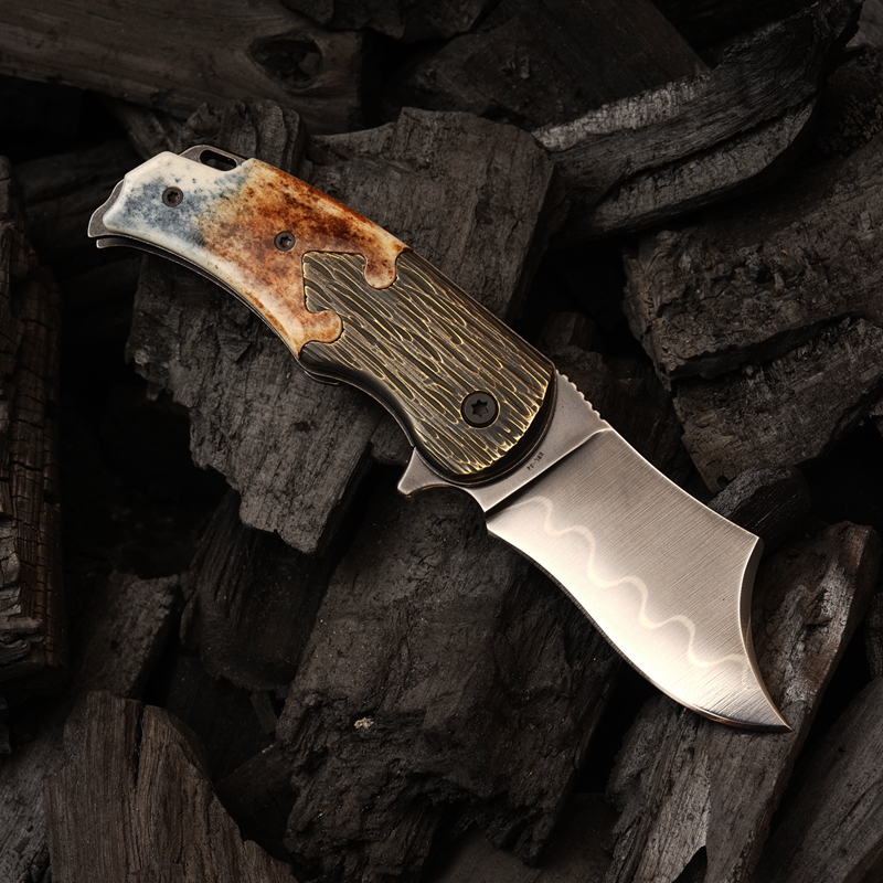 NEWOOTZ Vintage Handmade Foldi - đánh giá và giá Vintage Collectible Knife