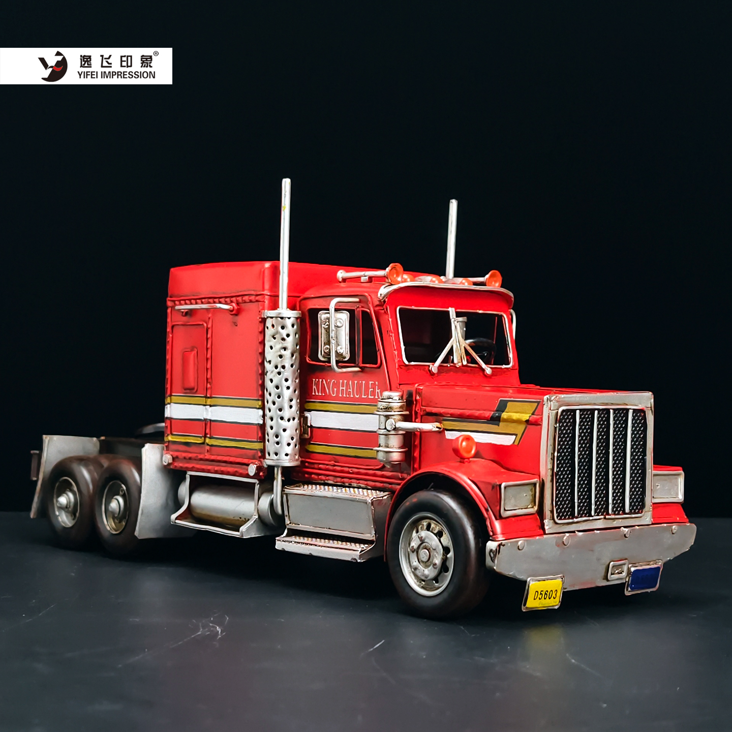 Vintage Red Semi Truck Iron Ar - đánh giá và giá Vintage Collectible Trucks