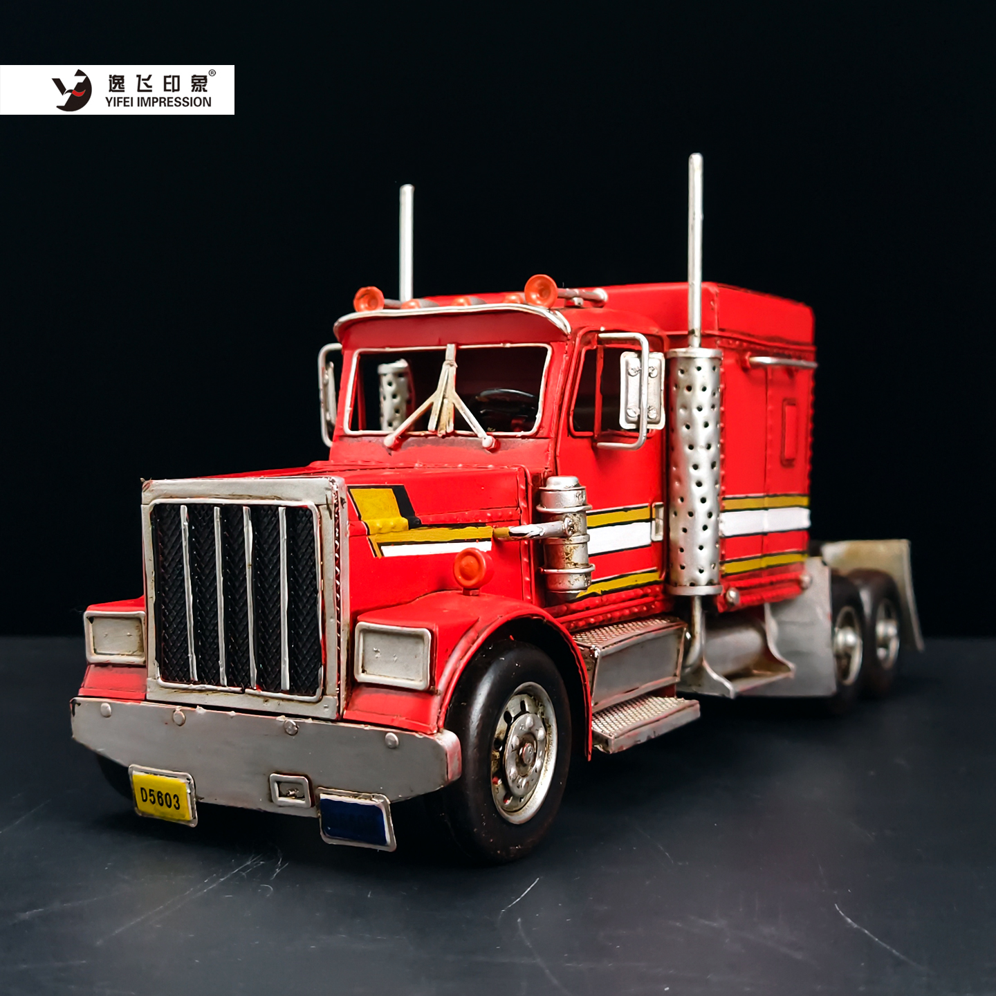 Vintage Red Semi Truck Iron Ar - đánh giá và giá Vintage Collectible Trucks