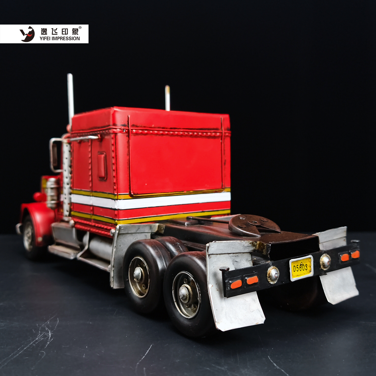 Vintage Red Semi Truck Iron Ar - đánh giá và giá Vintage Collectible Trucks