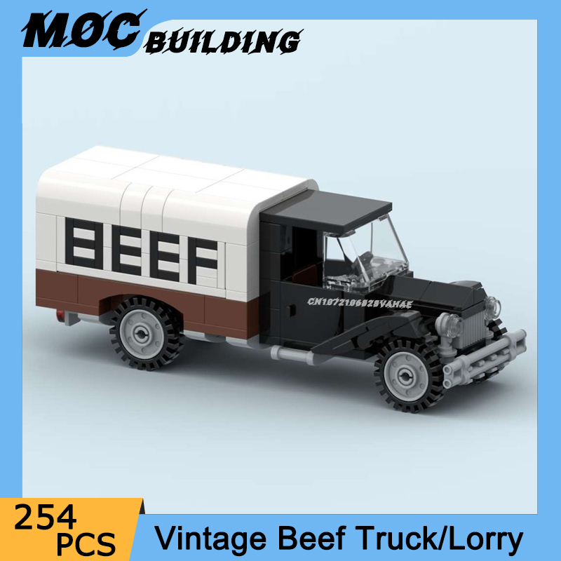MOC Building Blocks City Vinta - đánh giá và giá Vintage Collectible Trucks