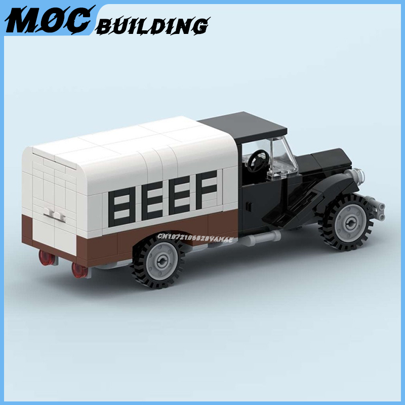 MOC Building Blocks City Vinta - đánh giá và giá Vintage Collectible Trucks