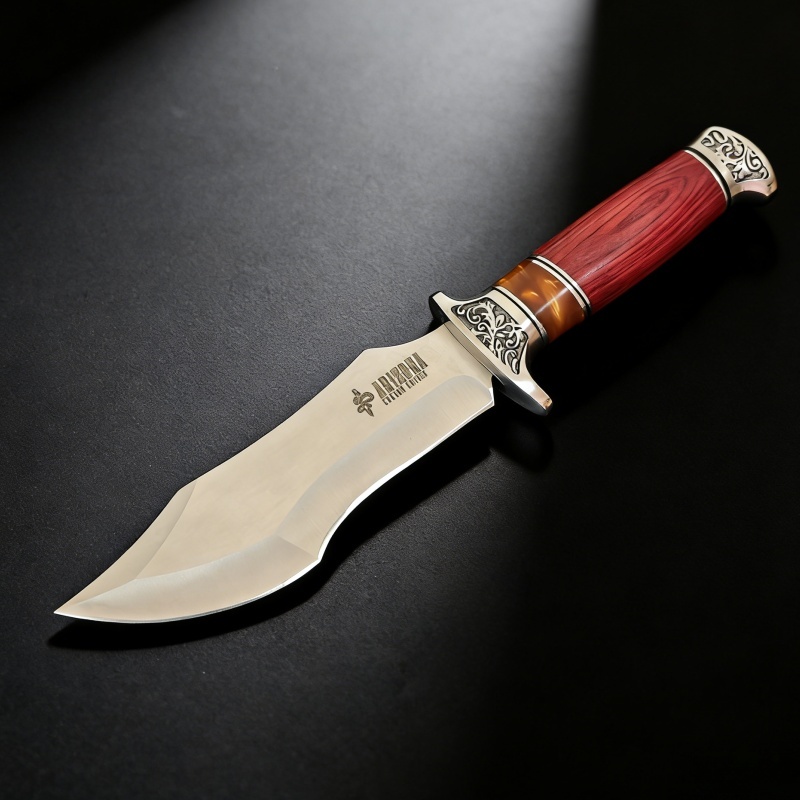 Vintage Straight Blade Knife w - đánh giá và giá Vintage Collectible Knife