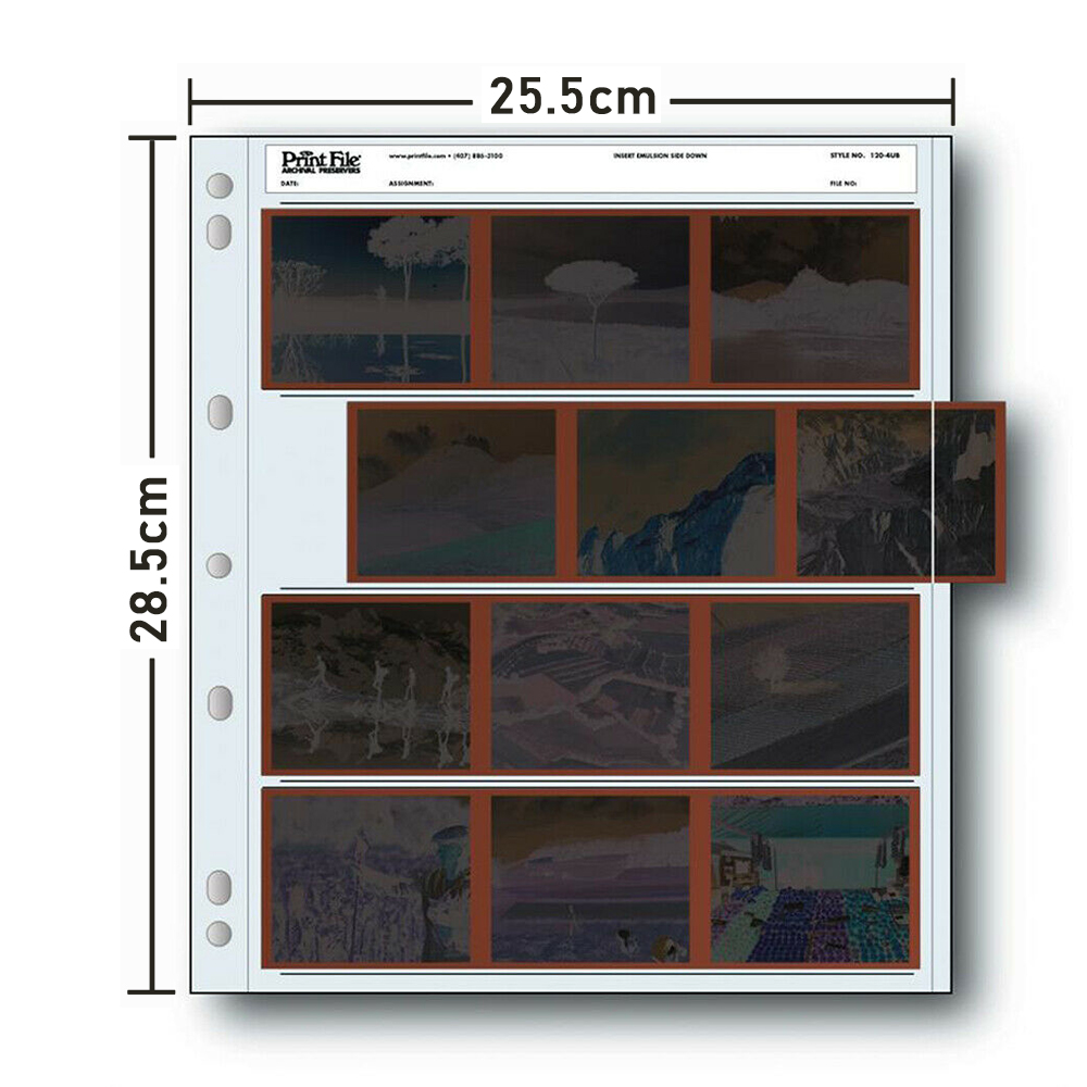 PrintFile 120mm Negatives Film - đánh giá và giá Slide Film 120
