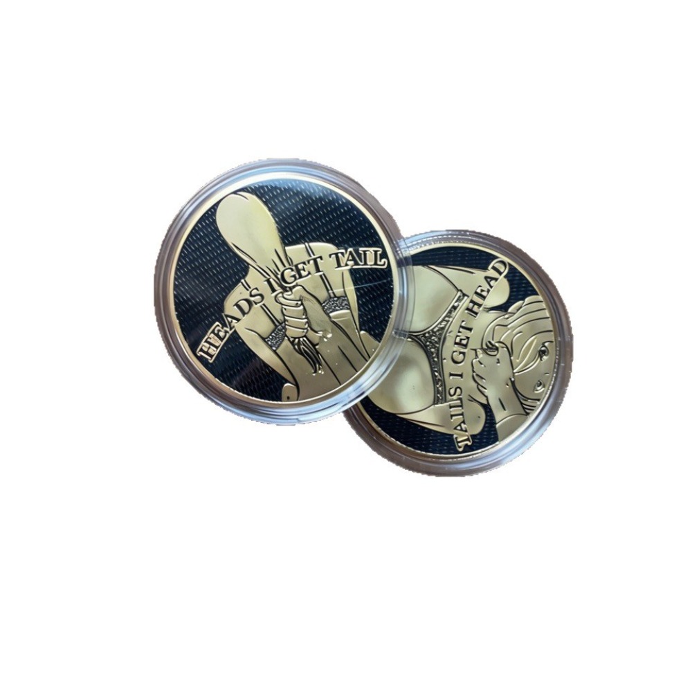 New Funny Heads and Tails Coin - đánh giá và giá Vintage Collectible Jewelry