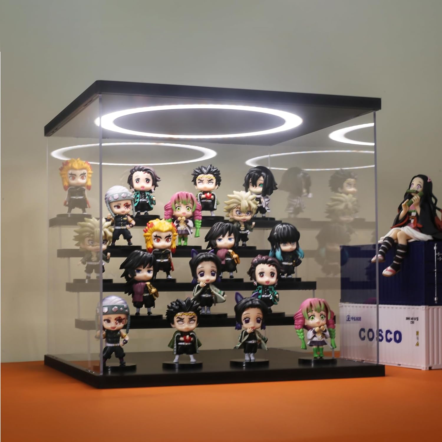 Acrylic Display Case with Adju - đánh giá và giá Collectible & Vintage Dolls For Wedding