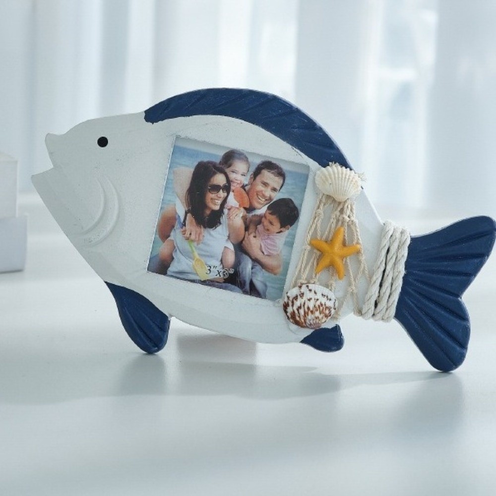 3-inch Ocean-Themed Photo Fram - đánh giá và giá Vintage Collectible Shop