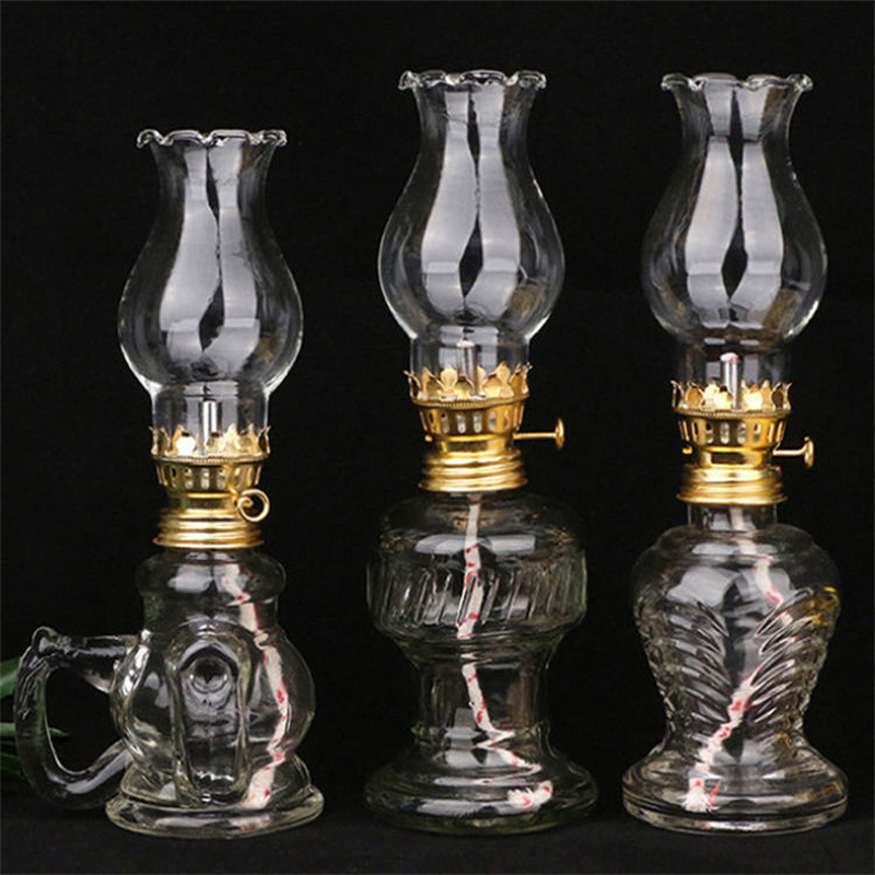 Glass Oil Lamp Classic Retro V - đánh giá và giá Collectible Vintage Lamps