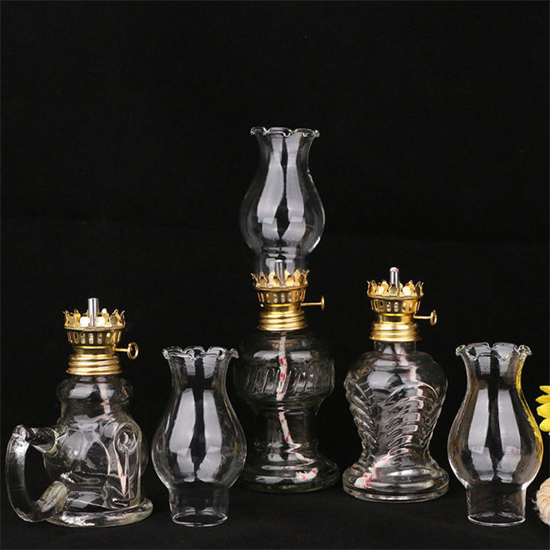 Glass Oil Lamp Classic Retro V - đánh giá và giá Collectible Vintage Lamps