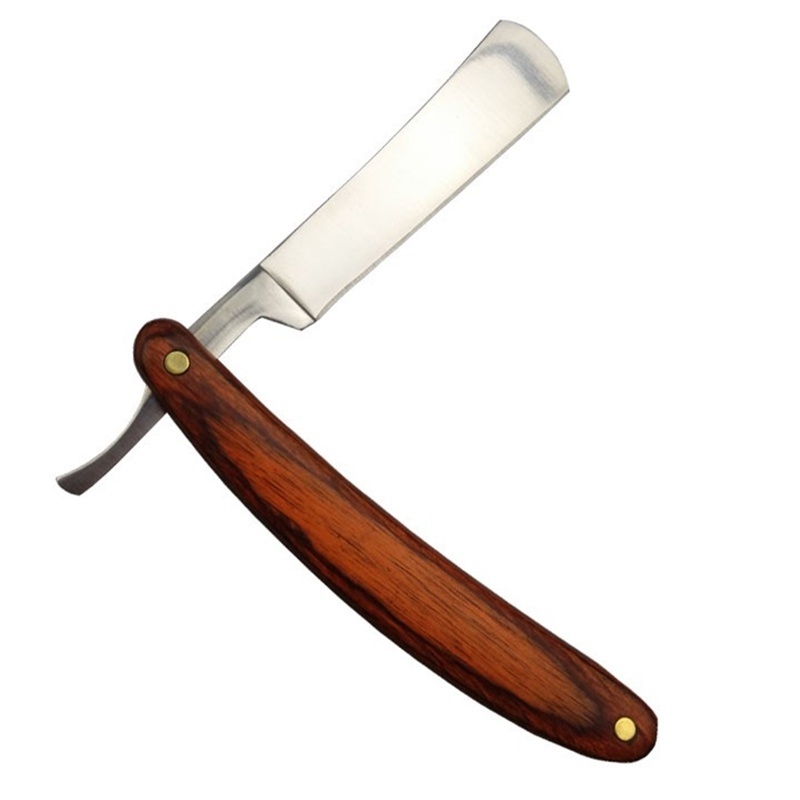 Vintage Wood Handle Straight E - đánh giá và giá Vintage Collectible Knife