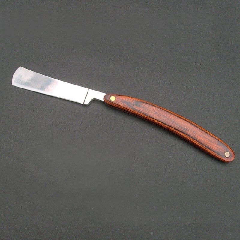 Vintage Wood Handle Straight E - đánh giá và giá Vintage Collectible Knife