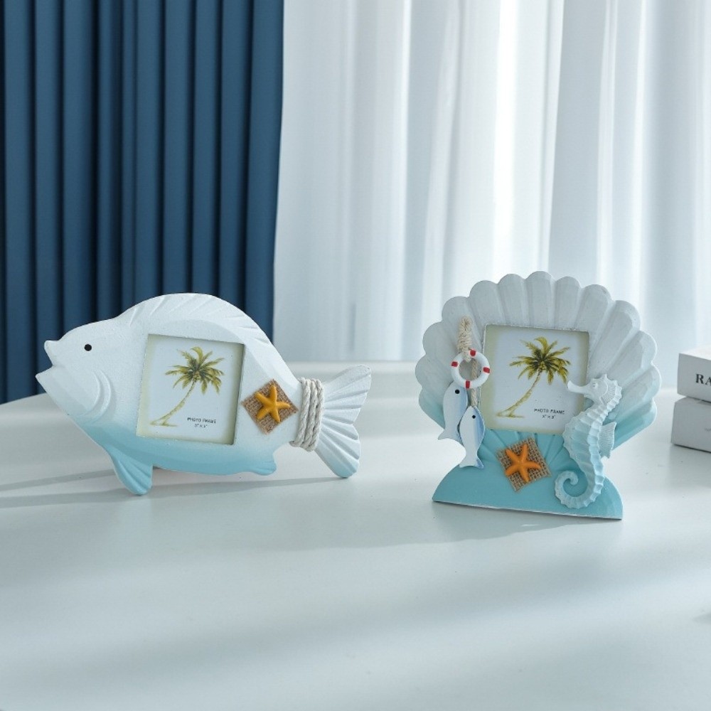 3-inch Ocean-Themed Photo Fram - đánh giá và giá Vintage Collectible Shop