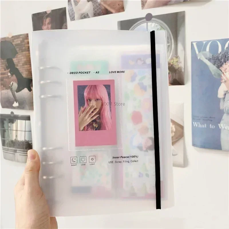 A5 Binder Photocards Holder Kp - đánh giá và giá Polaroid Photo Album