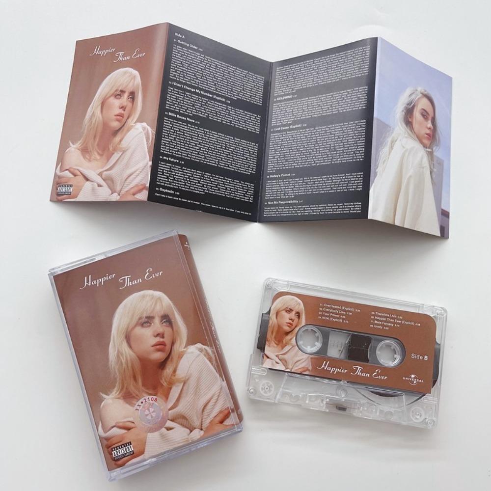 Billie Eilish Happier Than Eve - đánh giá và giá Vintage Collection