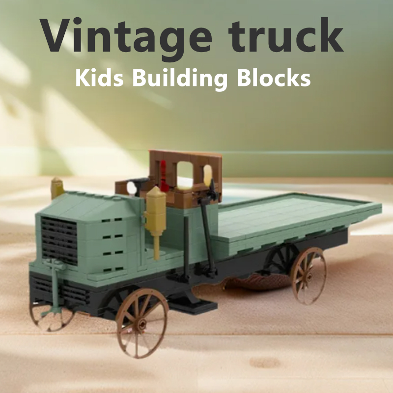 367PCS Creative Building Block - đánh giá và giá Vintage Collectible Trucks