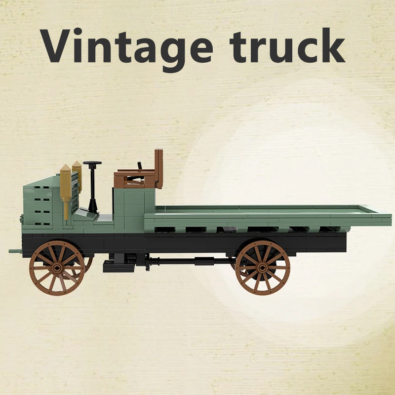 367PCS Creative Building Block - đánh giá và giá Vintage Collectible Trucks