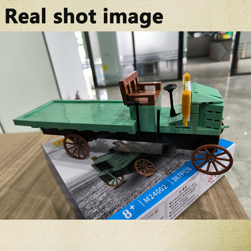 367PCS Creative Building Block - đánh giá và giá Vintage Collectible Trucks