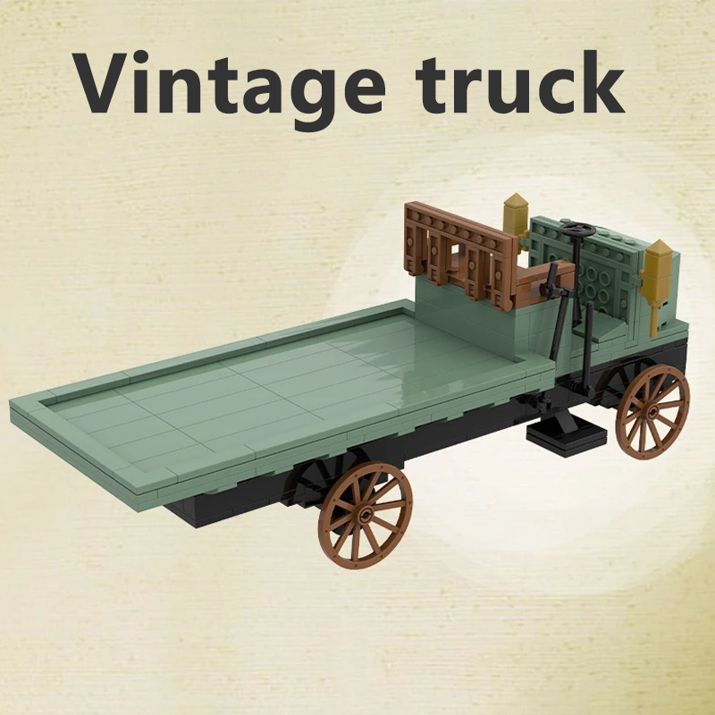 367PCS Creative Building Block - đánh giá và giá Vintage Collectible Trucks