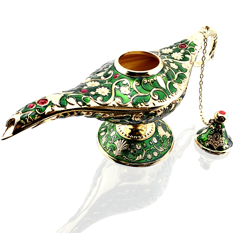 22cm Ornament Aladdin-Lamp Col - đánh giá và giá Collectible Vintage Lamps