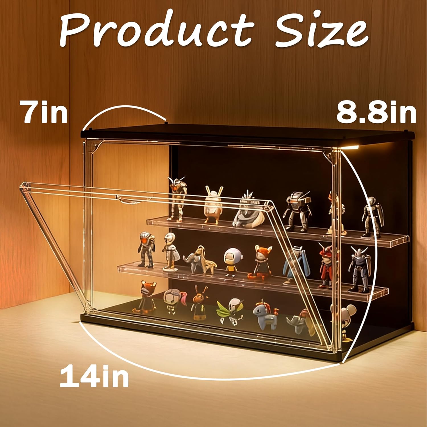 3-Tier Stackable LED Display C - đánh giá và giá Collectible & Vintage Dolls For Wedding